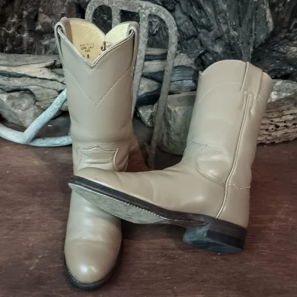Justin vintage roper boots 5B - Picture 7 of 12